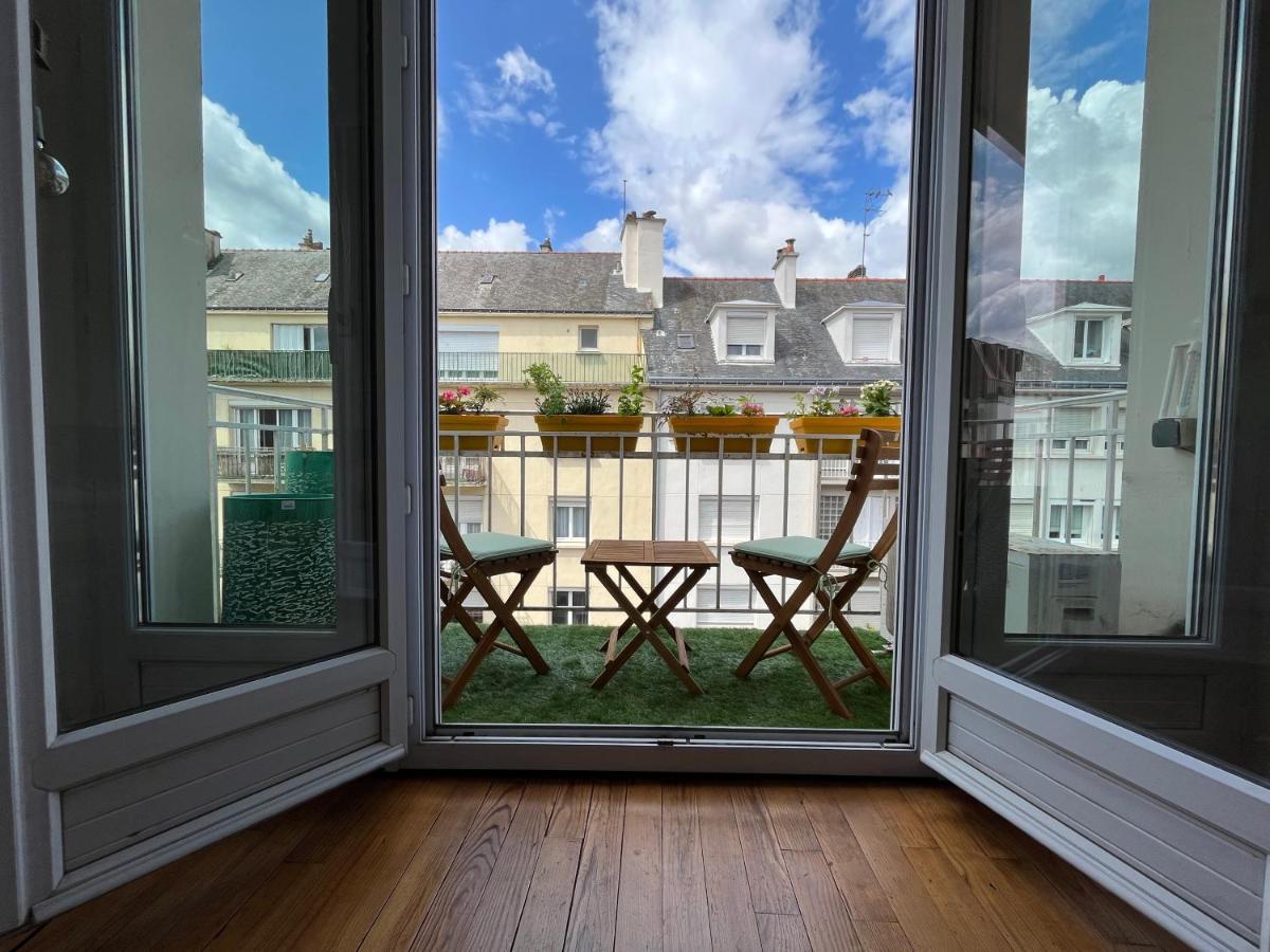 T & A - Cosy Et Lumineux Au Coeur De Ville - 6-8 Pers Vannes Esterno foto